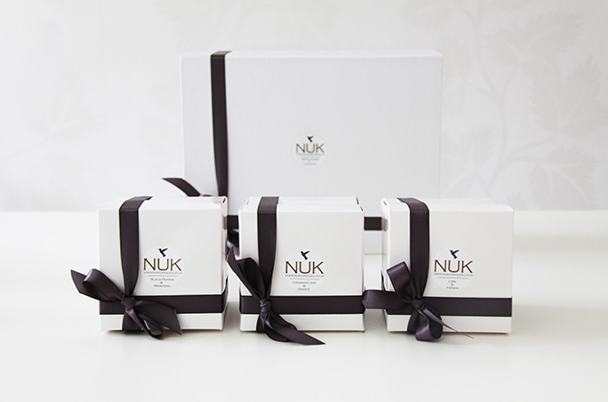 NUK Candles Leicester Branding