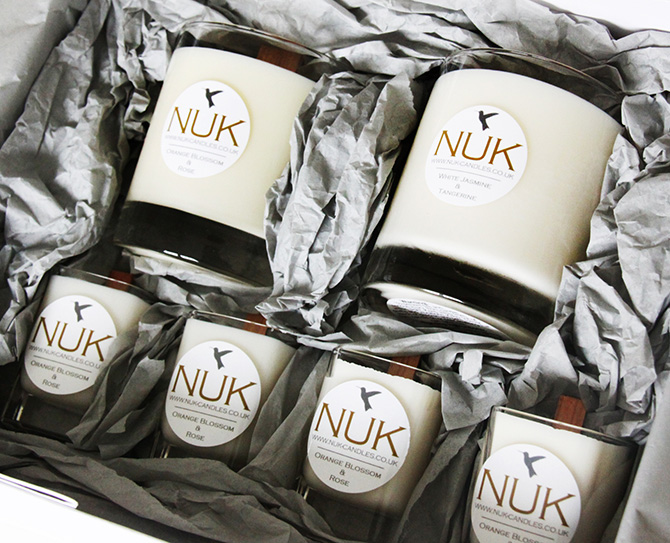 NUK Candles Brand Design